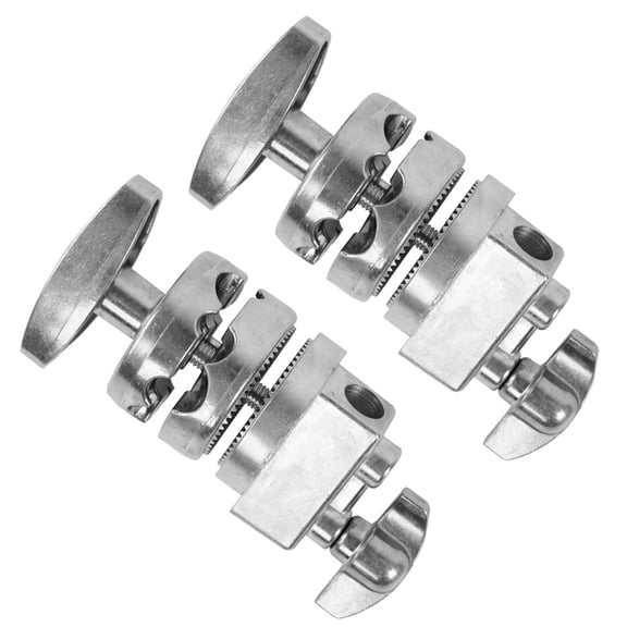 2X Metal Heavy Duty Grip C-Type Photography Magic Turntable Mounting Adapter for Light Stand