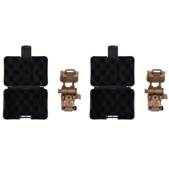 2X Metal L4 G24 L4G24 NVG Mount Bracket for PVS15 PVS18 GPNVG18 Goggle Night Vision Stent Skip Fast OPS Helmet Parts