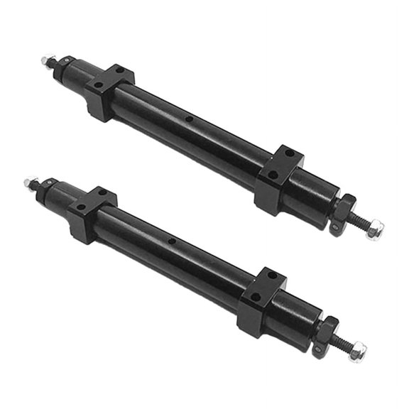 2X Metal Unpowered Axle 120mm/140mmfor 1/14 Trailer 1/10 RC Car DIY Modification -120mm