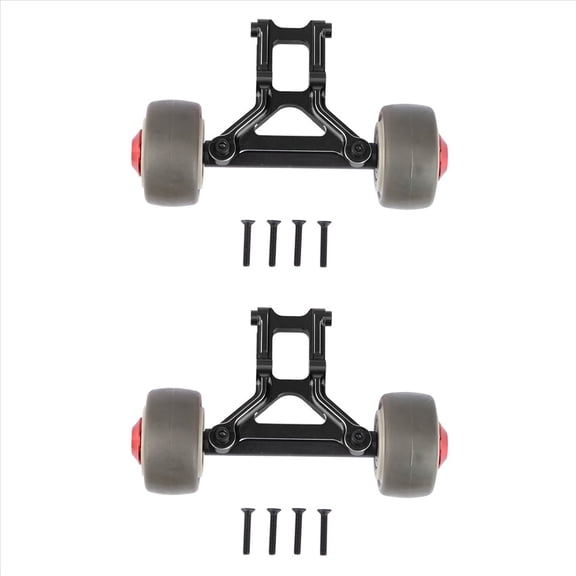 2X Metal Wheelie Bar for Arrma 1/8 Kraton Notorious Outcast Talion RC Car Upgrade Parts,1