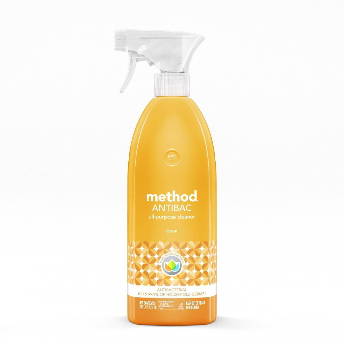 2X - Method Citron Antibacterial All Purpose Spray - 28 fl oz