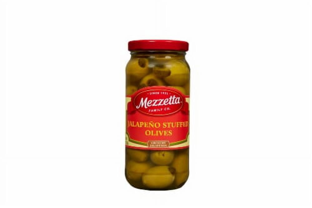 2X-Mezzetta Jalapeno Stuffed Olives - 10 oz