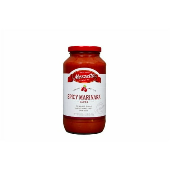 2X-Mezzetta Napa Valley Homemade Spicy Marinara Pasta Sauce - 25 oz