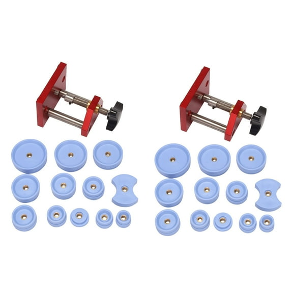 2X Micropress Watch Case Medium Heavy Duty Pressing Tool with 24 Nylon Dies for Repair