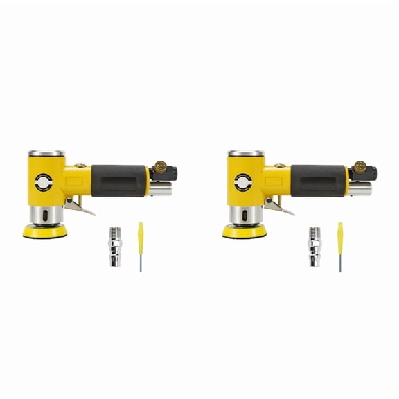 2X Mini 2 / 3Inch Air Sander Pneumatic Polisher Grinder Buffer Double Acting Track Polisher A