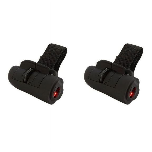 2X Mini 2.4G Wireless Finger Ring Mouse Ergonomic Handheld Optical Travel Mice(Black)