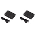 thumbnail image 1 of 2X Mini 2 Port Rj45 Lan Hub Network Switch Box Computer Ethernet Internet Adapter Rj45 Splitter Switch, 1 of 4