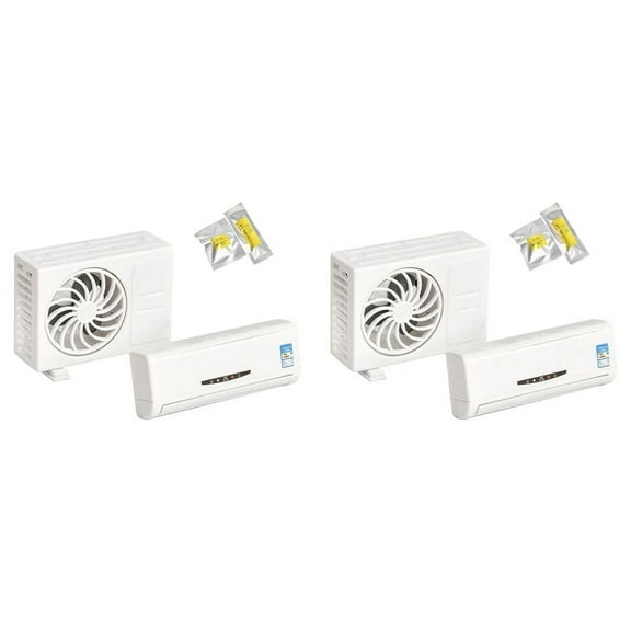 2X Mini Air Conditioner Model Aromatherapy Car Outlet Fragrance Interior Decoration Perfume Long-Lasting Ornaments B