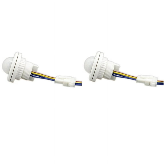 2X Mini PIR Infrared Motion Sensor Detection 220V Adjustable Time Infrared Automatic LED Light Witch