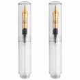 thumbnail image 1 of 2X Mini Pocket-Size Eyedropper Fountain Pen Writing Ink Pen F Nib Ink Pen Portable Mini Pocket Pen Transparent, 1 of 4
