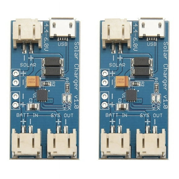 2X Mini Solar Lipo Charger Board CN3065 Lithium Battery Charger Board Module