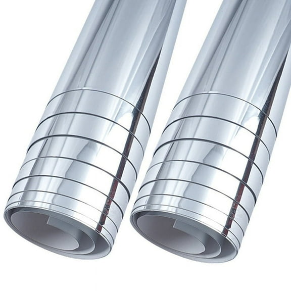 2X Mirror Wall Sticker Rectangle Self Adhesive Room Decor High Quality Furniture Films Mirror Foil 50X50cm