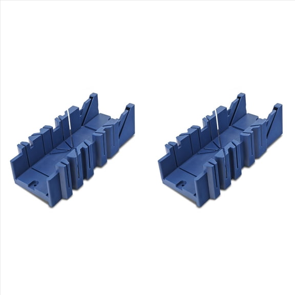 2X Miter Saw Cabinets Wood Cutting Clamping Box Gypsum Oblique Angle Tool S