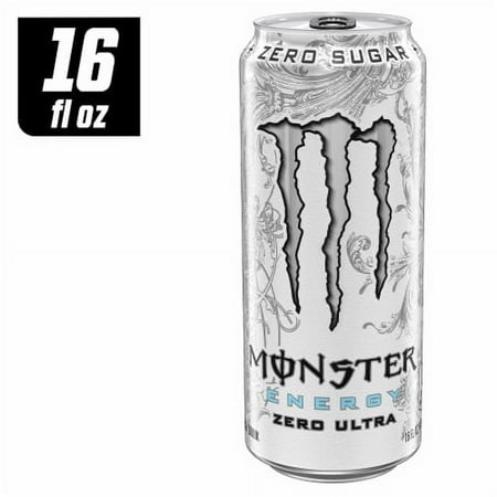 2X - Monster Zero Sugar Zero Ultra Energy Drink Can