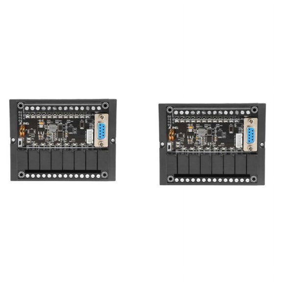 2X Motor Controller PLC Programmable Controller FX1N to 20MR Programmable Relay Delay Module with Shell Motor Regulator