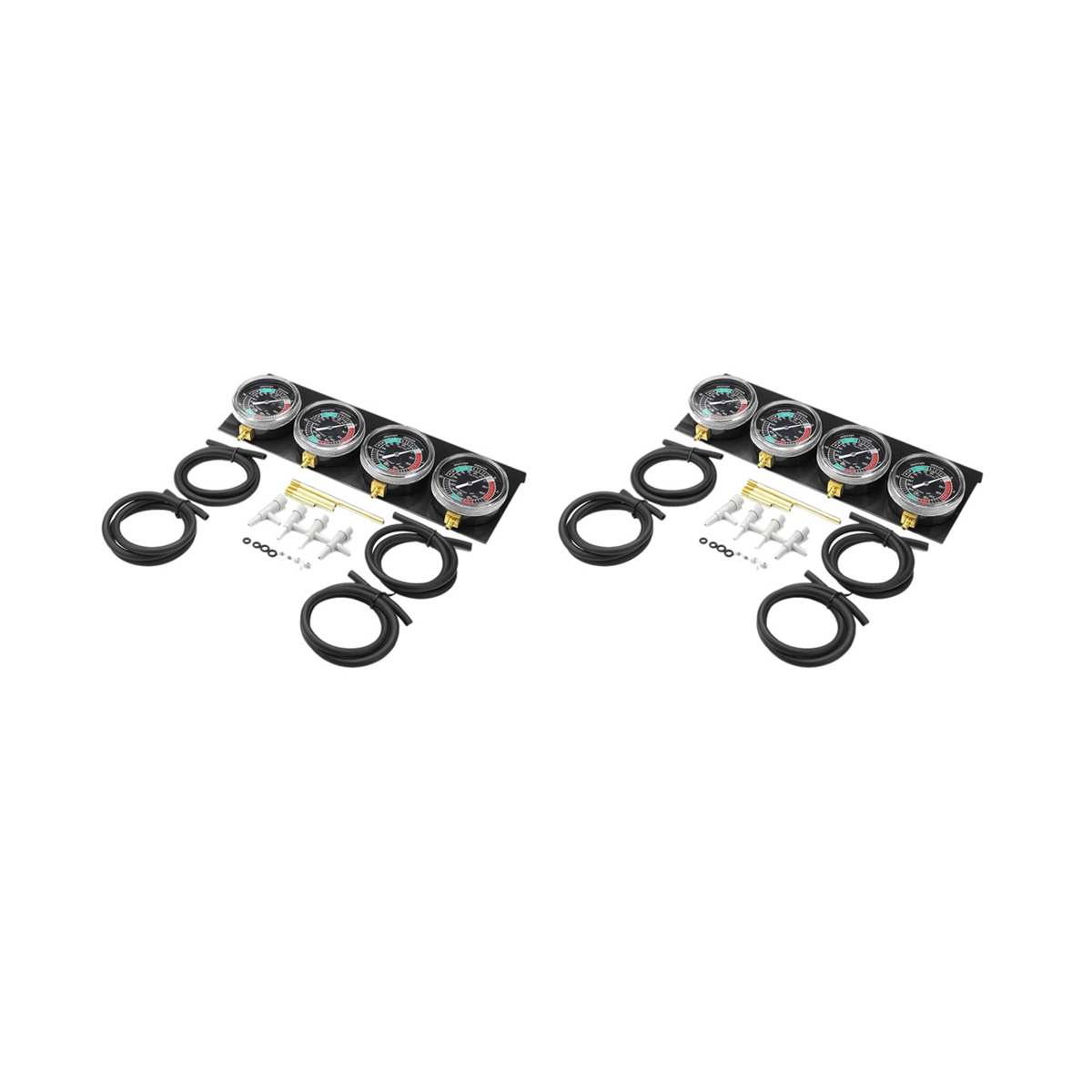 2X Motorcycle Carburetor Synchronizer Vacuum Gauges Tool Vacuum Gauge