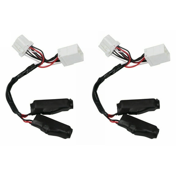 2X Motorcycle Equalizer LED Load Plug For- Glide Road Softail Dyna 1996-2012 Blinker Turn Signal Lights