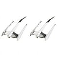 thumbnail image 1 of 2X Motorcycle Front Accent Decoration Trim for Goldwing GL1800 F6B VTX1300 VTX1800,2 x Front Fender Decor Trim,silver, 1 of 6