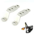 thumbnail image 1 of 2X Motorcycle Mount Bracket Holder Support Turn Signal Spot Fog Light Headlight, 1 of 11