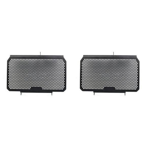 2X Motorcycle Radiator Cover Stainless Steel Protection for CBR500R 500R CBR500 R 2017-2022,2 x Motorcycle Radiator Cover,Black