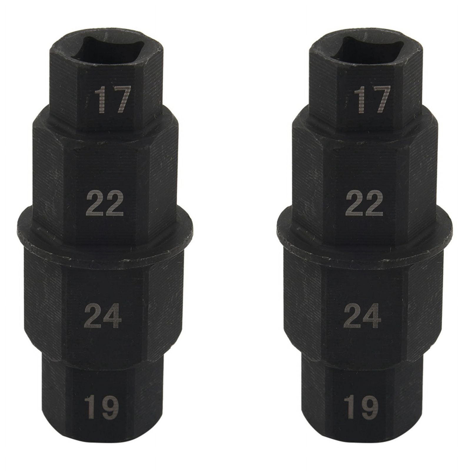 2X Motorcycles Hex Axle Tool 17mm, 19mm, 22mm, 24mm Hexagon Front