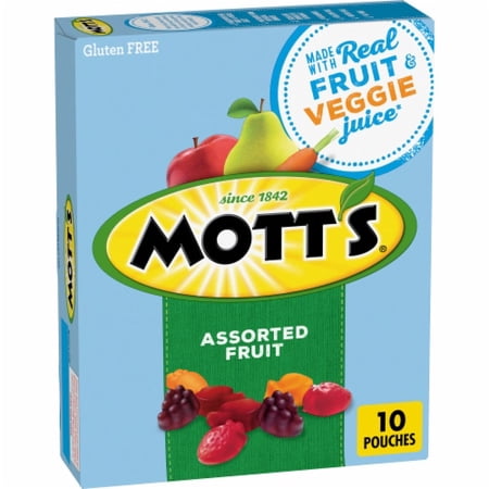 2X-Mott's Fruit Flavored Snacks - 0.8 oz - 10 ct