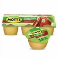 thumbnail image 1 of 2X-Mott's No Sugar Added Cinnamon Applesauce - 3.9 oz - 6 ct, 1 of 5