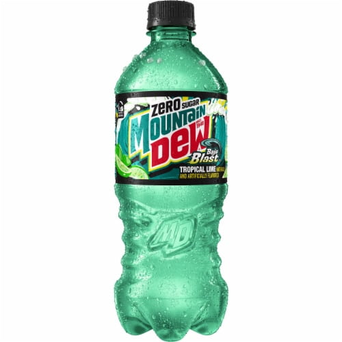 2X - Mountain Dew Baja Blast Zero Sugar 20Oz