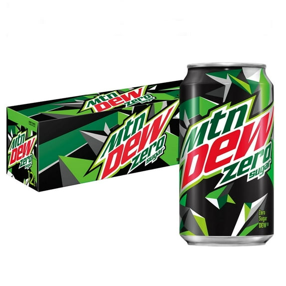2X - Mountain Dew Zero Sugar - 12pk/12 fl oz Cans