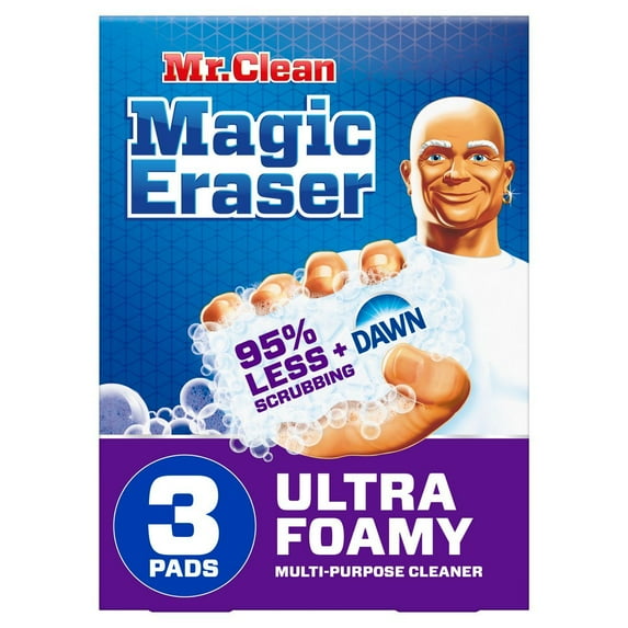 2X - Mr. Clean Magic Eraser with Dawn 3 ct