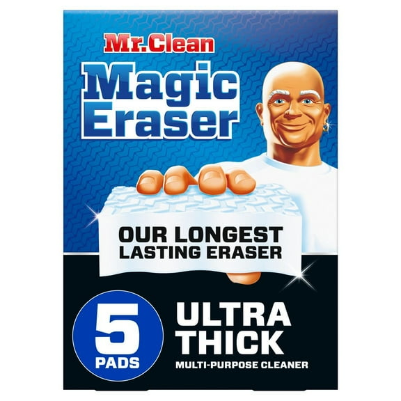 2X - Mr. Clean Magic Eraser Ultra Thick Multi-Purpose Cleaner - 5ct