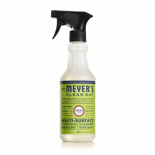 2X-Mrs. Meyer's Clean Day Lemon Verbena Multi-Surface Everyday Cleaner Bottle - 16 fl oz