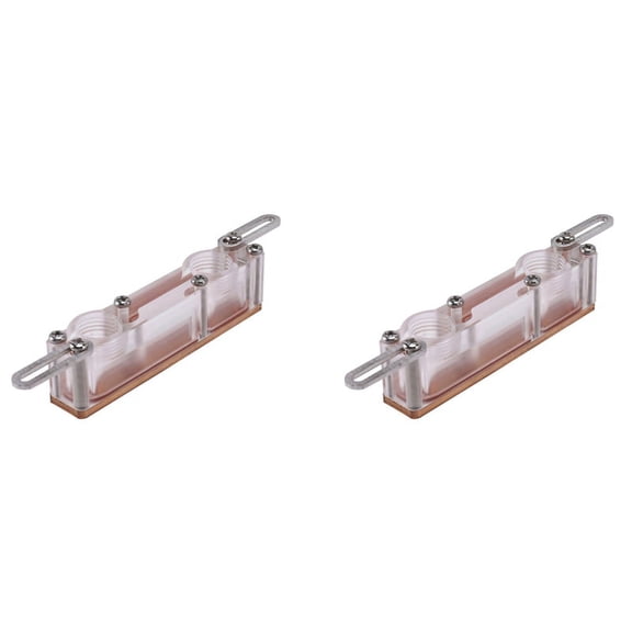 2X Multipurpose Mosfet Cooler Mos Waterblock for Motherboard Power Supply Graphics Card (8cm)