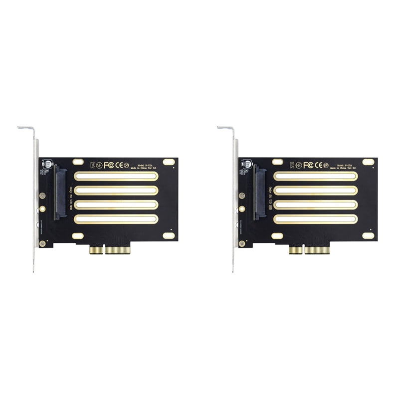 Adaptador PCIe 4.0 X1 A U.2/U.3 SFF-8639 Para SSD NVMe PM1735 - Compatible Con U.2 Y U.3