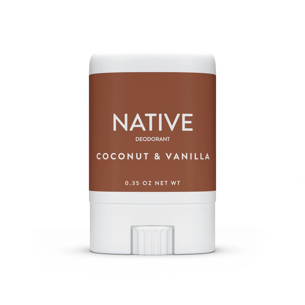 2X - Native Deodorant - Coconut Vanilla - Aluminum Free - Trial Size 0.35 oz