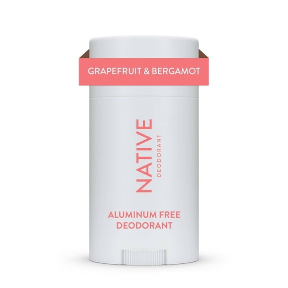 2X - Native Deodorant - Grapefruit Bergamot - Aluminum Free - 2.65 oz