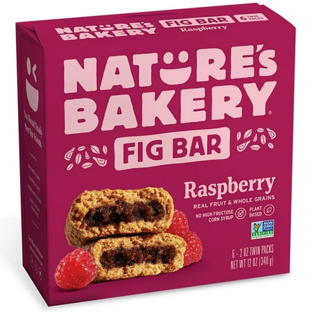 2X - Nature's Bakery Raspberry Fig Bar - 6ct