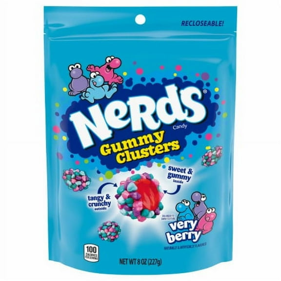 2X-Nerds Very Berry Gummy Clusters - 8 oz