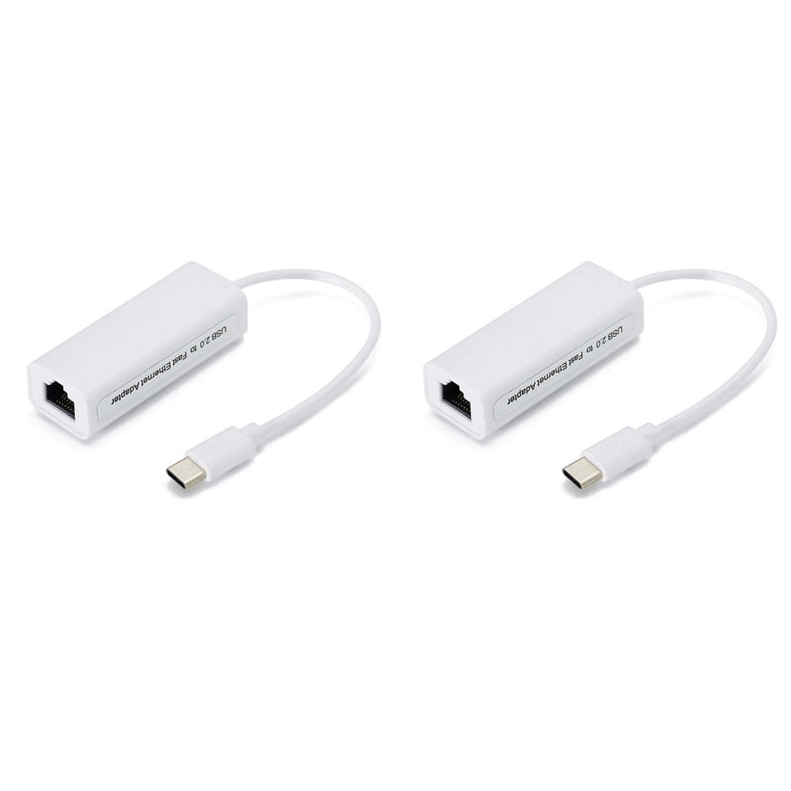 2X Network Card USB Type-C to Rj45 100M Driver-Free Network Card ...