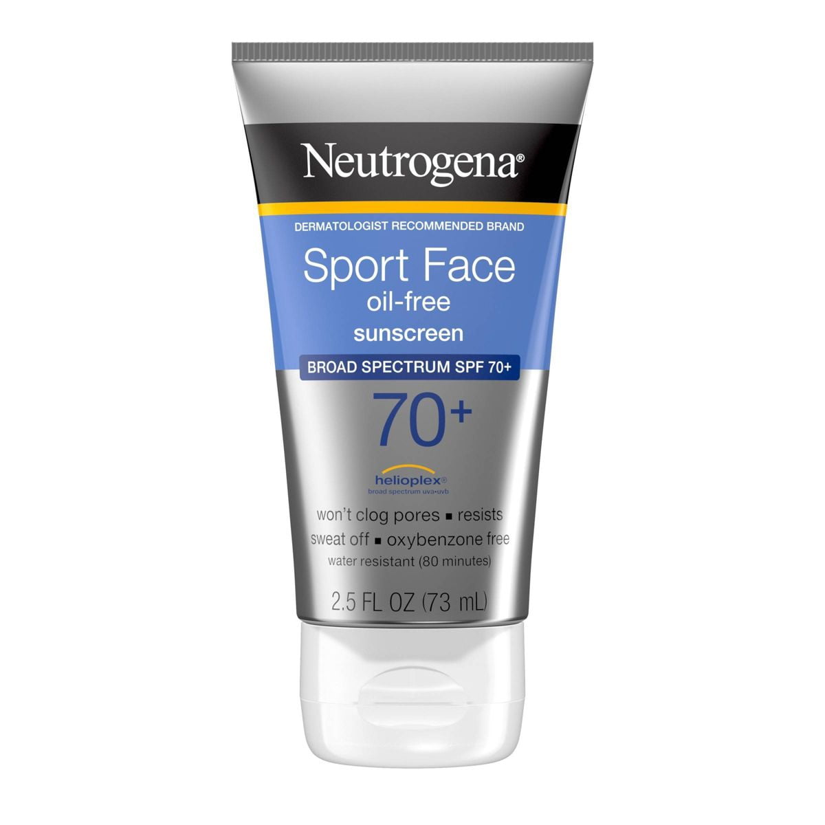 2X - Neutrogena Ultimate Sport Sunscreen Face Lotion, SPF 70 - 2.5 fl oz