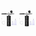 thumbnail image 1 of 2X New Airbrush KIT Cordless Rechargeable Compressor Airbrush Set, Automatically Handles Model Painting, Nails, Makeup, 1 of 8