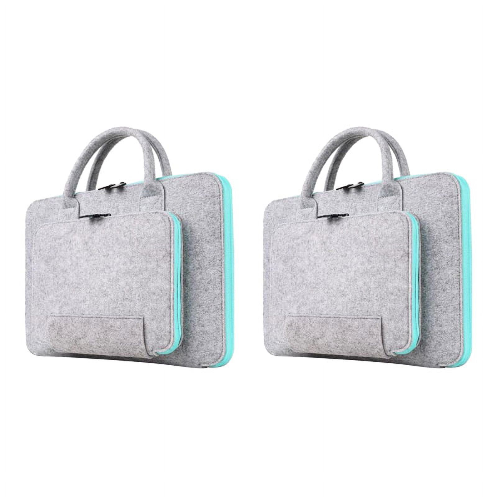 2X New Felt Universal Laptop Bag Notebook Case Briefcase Handlebag
