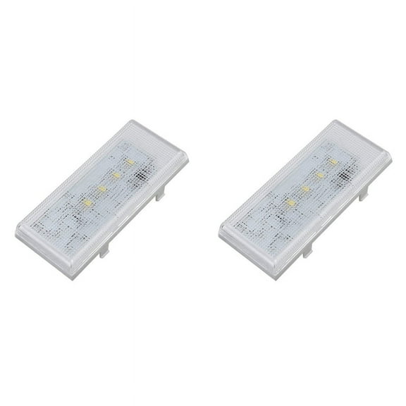 2X New Upgraded W10515058 LED Light Compatible with //,Refrigerator Freezer