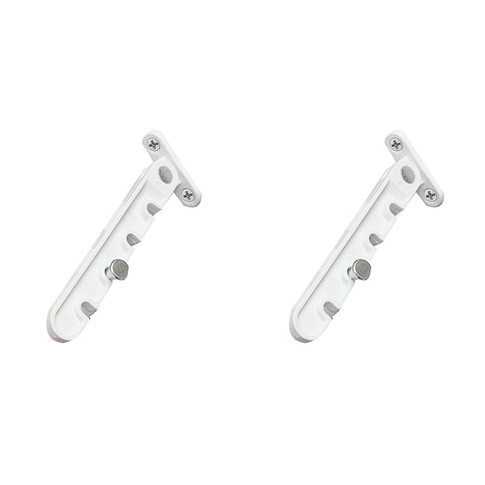 2X New Window Limiter Latch Position Stopper Casement Wind Brace Home