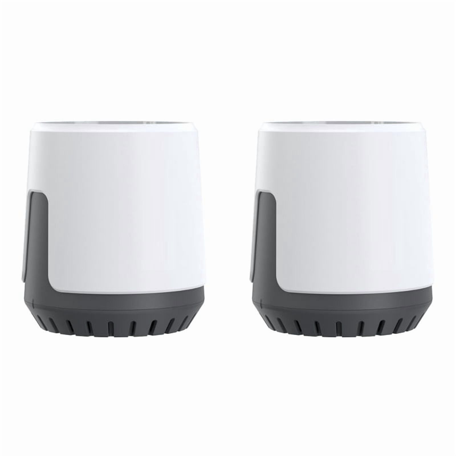 2X New Wireless Digital Rain Gauge Outdoor with App - Smart Rain Sensor with Accurate Rain Gauge Monitoring