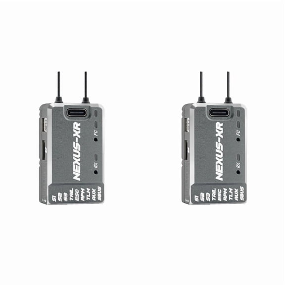 2X New -XR Helicopter Flight Controller ICM42688P 6- MEMS Integrated 2.4GHz ELRS RX