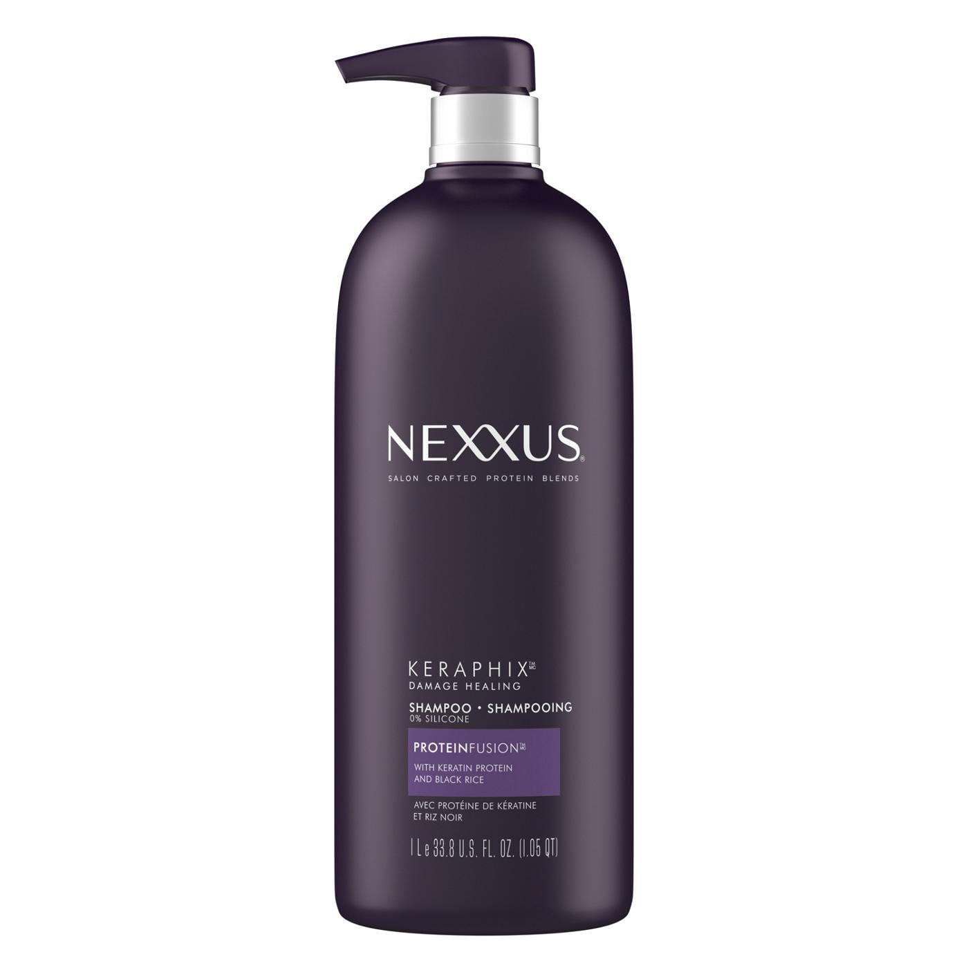 2X - Nexxus Keraphix Damage Healing Shampoo - 33.8 oz - Walmart.com