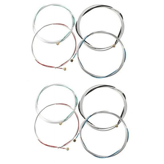 2X Silver Strings for Cello Violoncello 4/4 Set