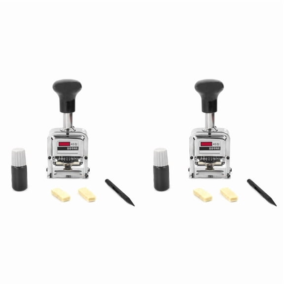 2X Numbering Machine Automatic Numbering Machine Numbering Code Page Numbering Machine Digital Seal