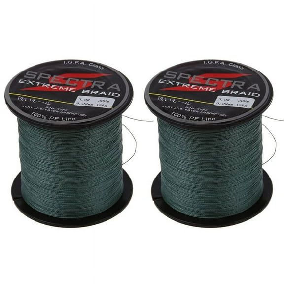 2X Nylon braid Fishing Wire 30lb 300M 11kg for Lure Train